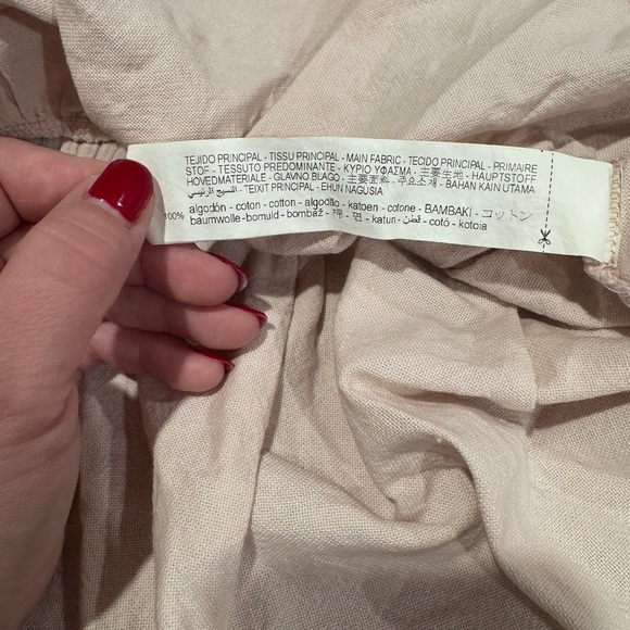 Zara Pink Ruffled Baby Dress 12-18mos - Picture 4 of 4